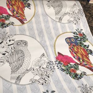 Two rolls of Anthropologie wallpaper!